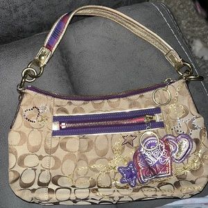 Small gently used real authentic coach purse